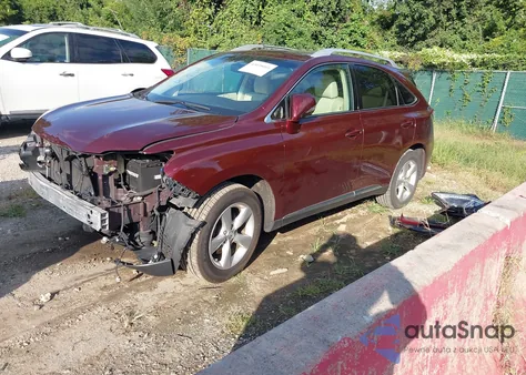 2015 Lexus Rx 350 из США, поврежденный, VIN 2T2BK1BA3FC292526